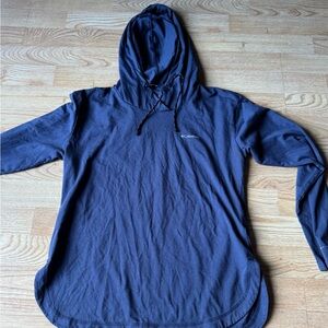 Columbia Omni Shade Navy Blue Hooded Pullover